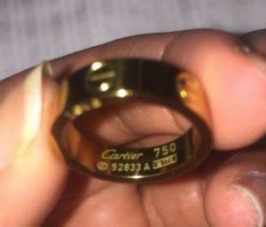 Anillo Cartier 750 (52833a) REAL o FALSO .